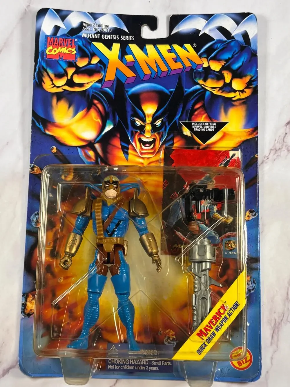 1995 Toy Biz Marvel Comics X-Men Mutant Genesis Series- Maverick Action Figure
